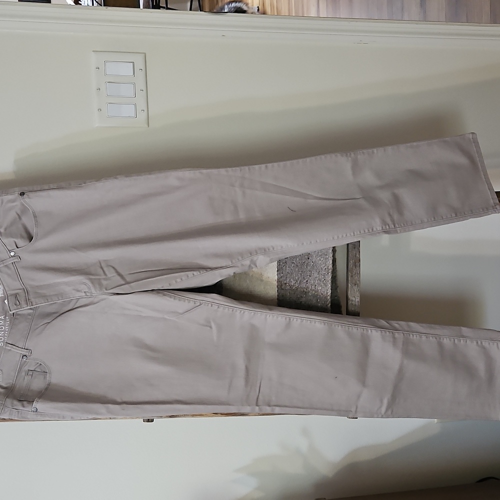 Sonoma straight jeans 16